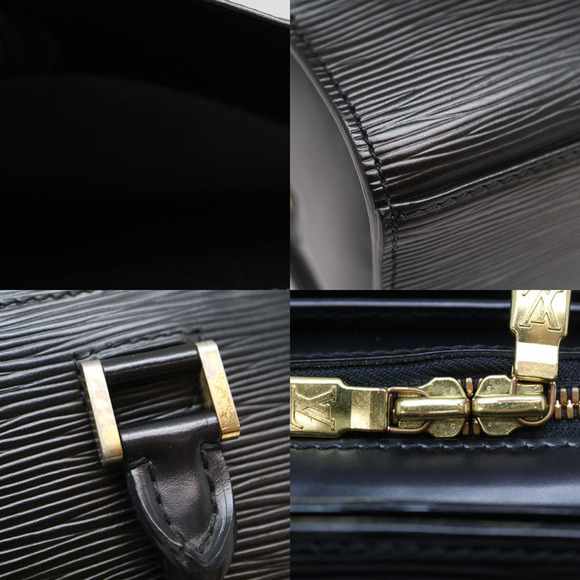 Louis Vuitton Pont Neuf Epi Leather Noir Black Handbag - Picture 6 of 9